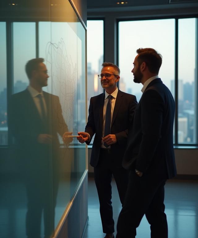 Strategic planning session at Cadenza Consults New York office